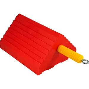 Orange Wheel Chock, Tire Size 27-32″