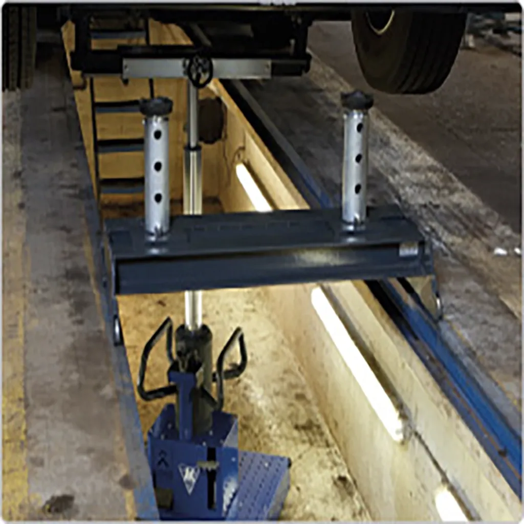 AC Hydraulic Support Bridge For Heavy Duty Jacking Beams/Pit Jacks - Image 2