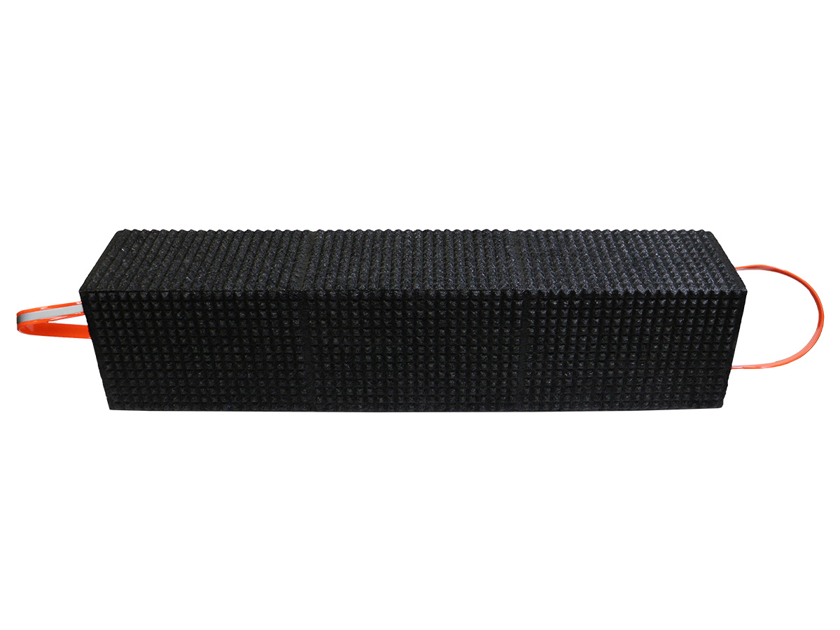 AME 15245 6in x 7in x 30in Black Cribbing Block (2)