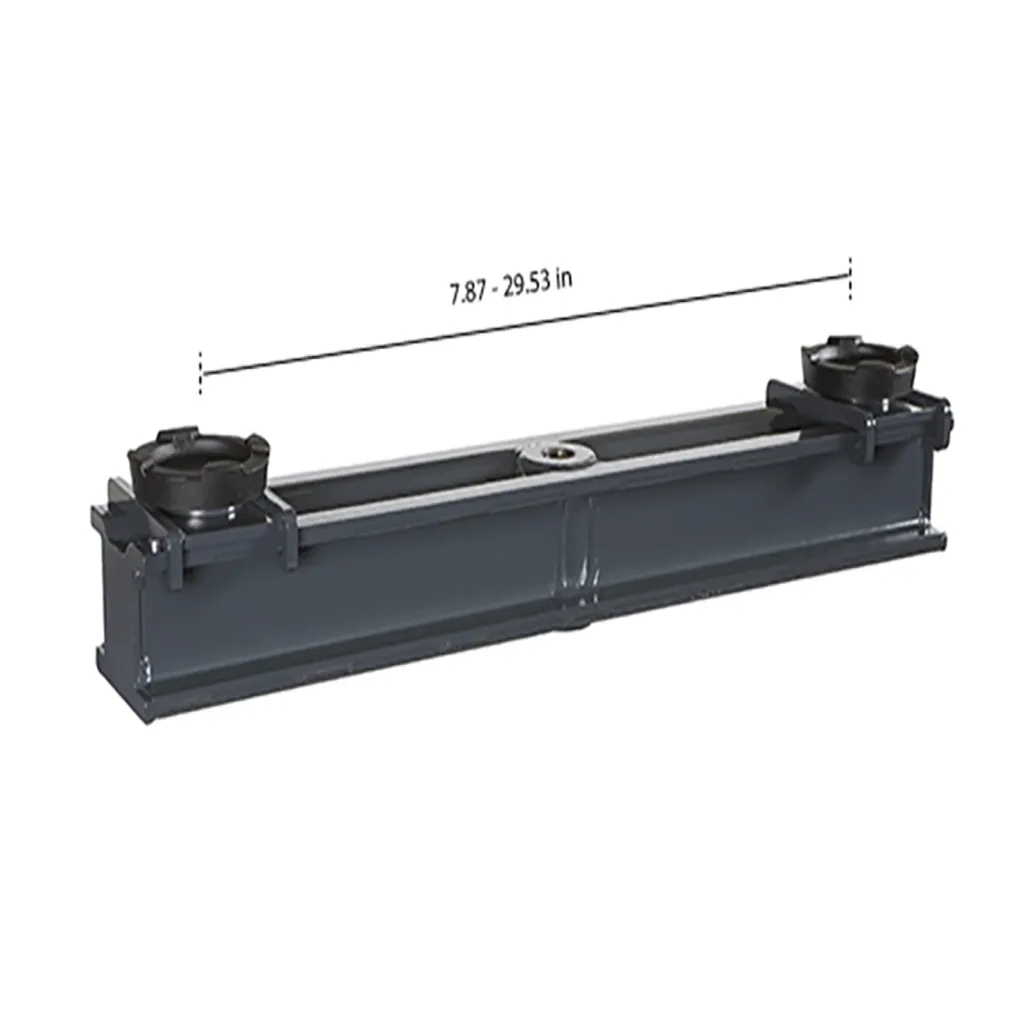 AC Hydraulic Cross Beam Adaptor For Heavy Duty Jacking Beams/Pit Jacks, 3.94 in