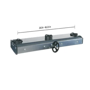 AC Hydraulic Innovative Cross Beam Adaptor For Heavy Duty Jacking Beams/Pit Jacks, 3.54 in