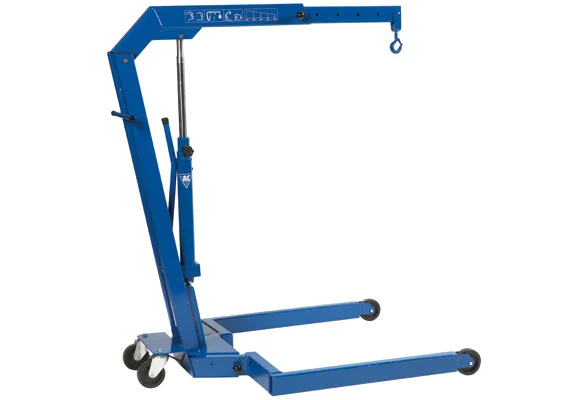 WJN10-EUR fold away workshop crane
