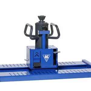 AC Hydraulic Air Hydraulic Floor Pit Jack in Rails, 15 Ton