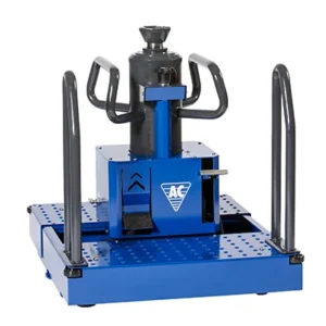 AC Hydraulic Air Hydraulic Traversing Telescopic Floor Pit Jack, 15-Ton