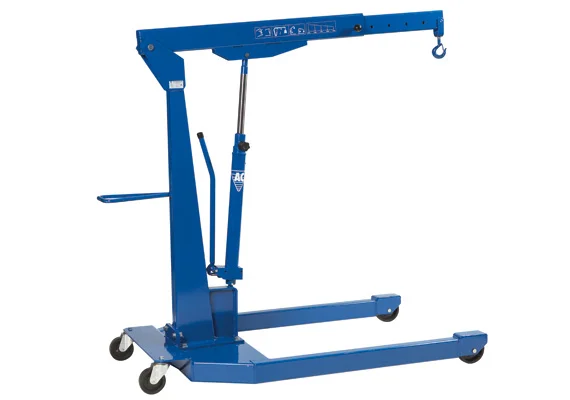 AC Hydraulic Workshop/Industry Crane, 1.1-Ton