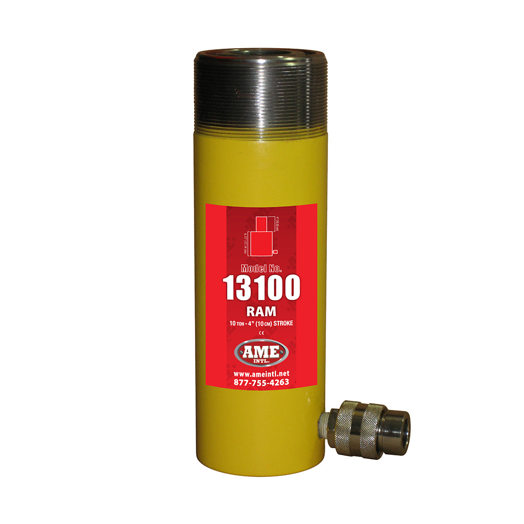 Hydraulic Ram, 25-Ton, 6in Stroke