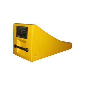 Polyurethane Mining Wheel Chocks For Tires 86.75 in to 137.75 in