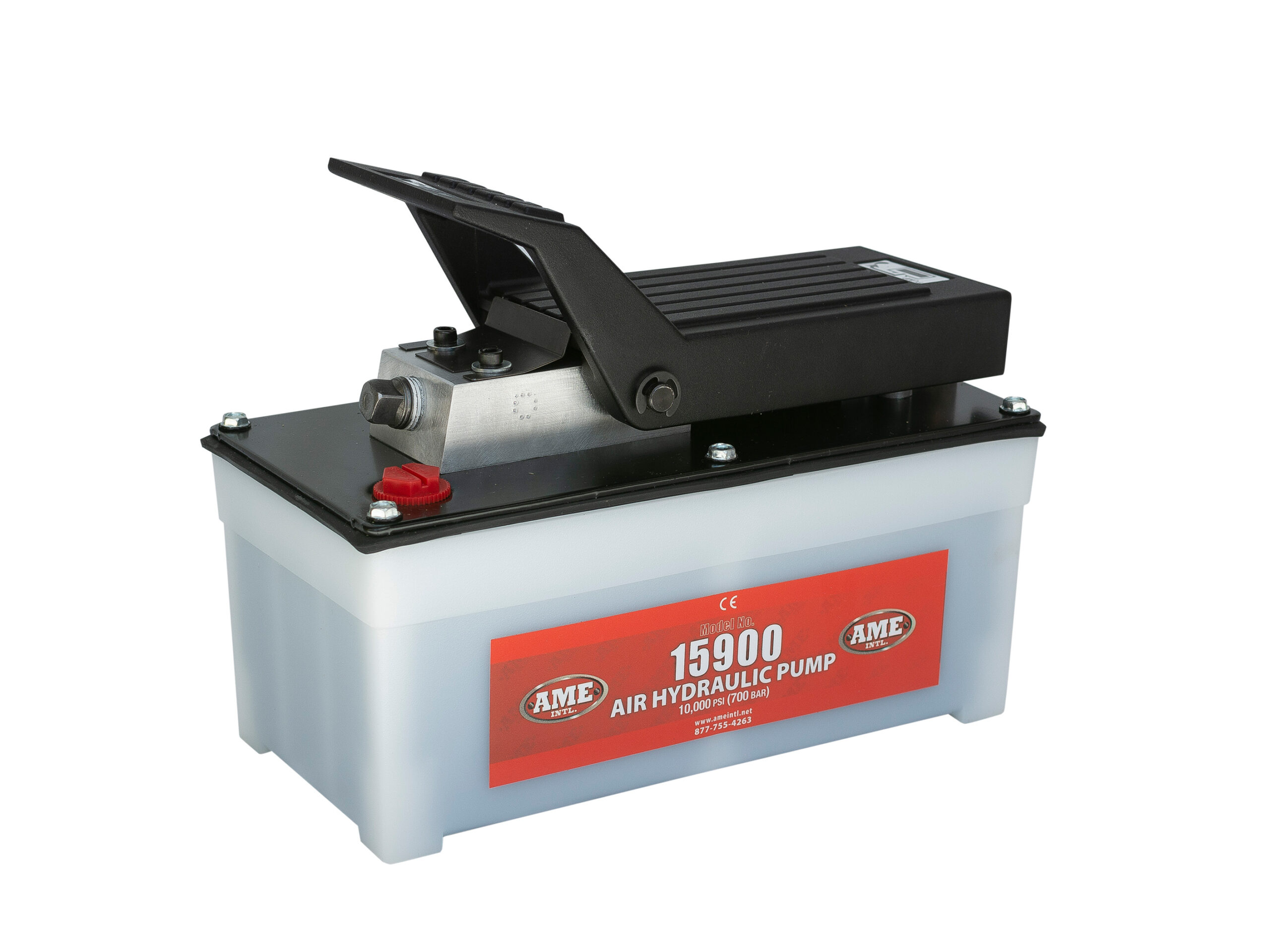 2.5 Quart Air Hydraulic Pump Polyethylene - Image 2