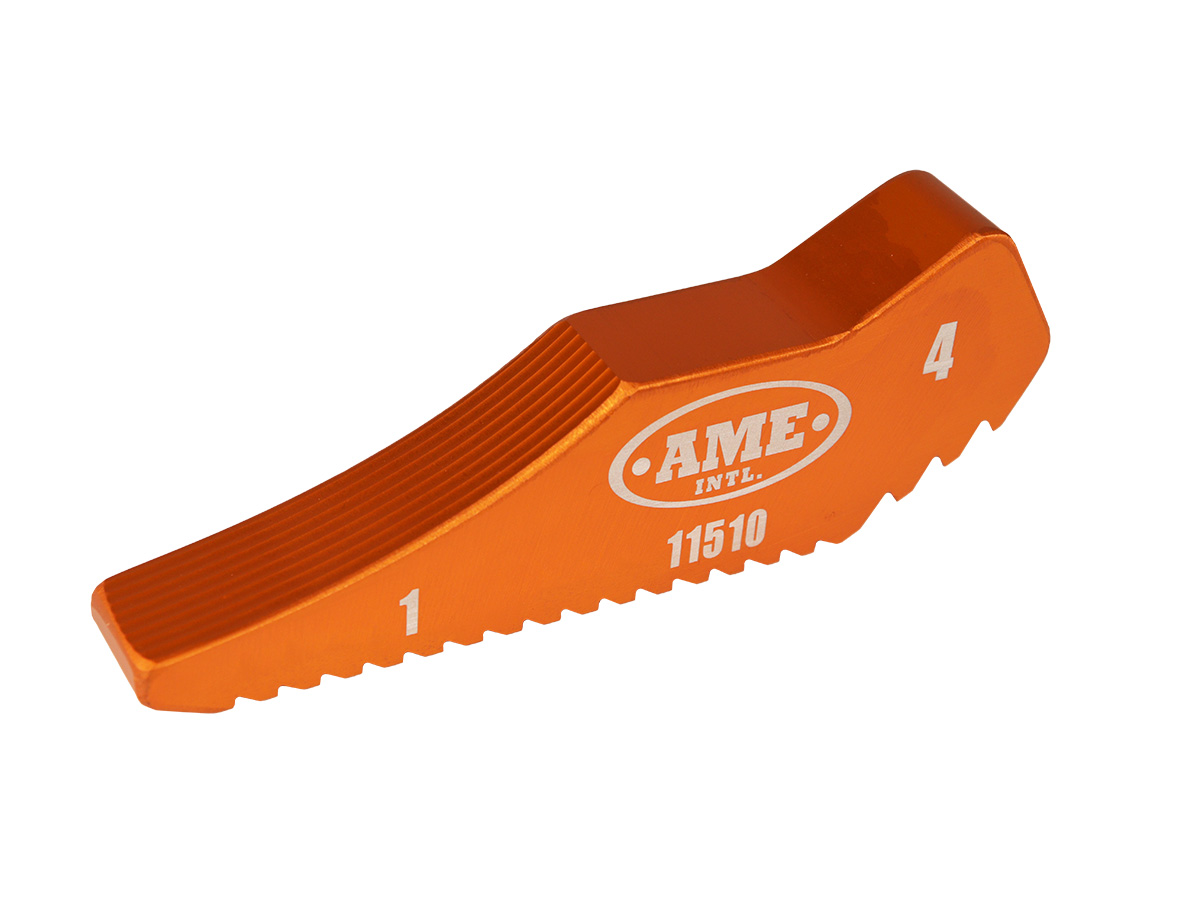 AME 11510 Gator Bite Anti Slip Aluminum Wedge 1cm x 4cm (2)