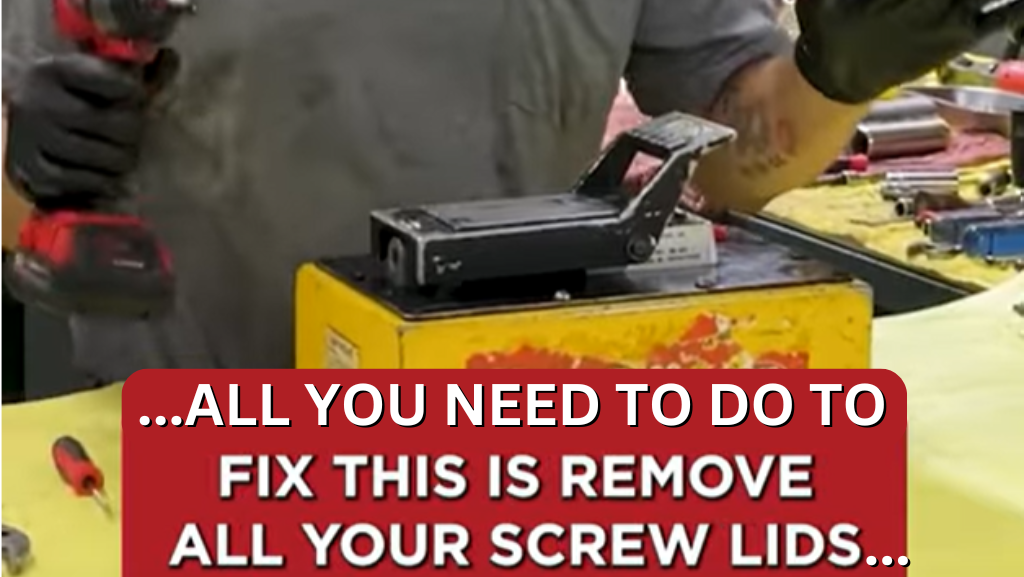 Tech Tip Air Hydraulic Pump