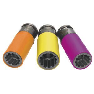 AME 68025 3 Piece SplinePlus SUV LT 12 Point Socket Set (1)